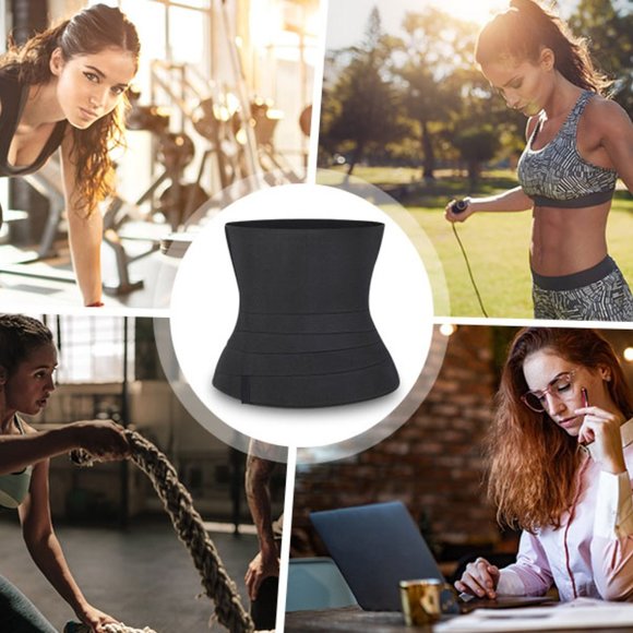 Waist Wrap, Waist Trainer for Women with Loop Design, Tightness Adjustab… - Picture 8 of 10